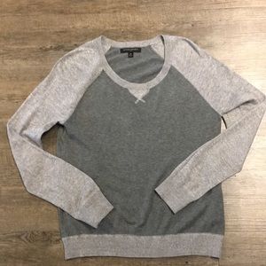 Banana Republic two tone gray sweater